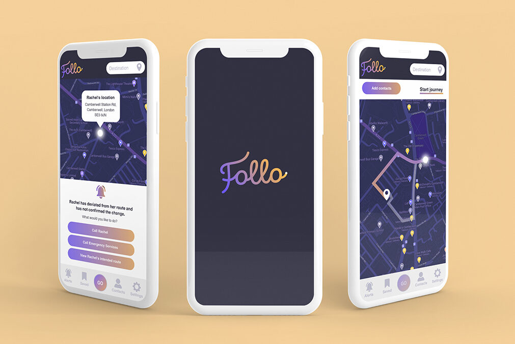 Logo and app design for tech start up, Becon (formerly Follo)