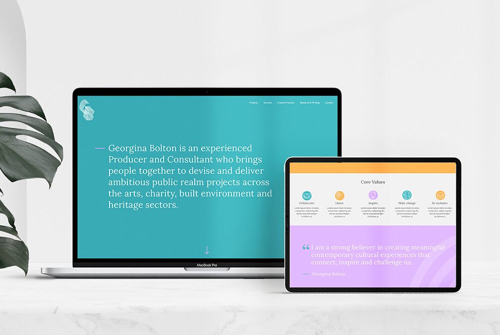 New website for Georgina Bolton Producing
