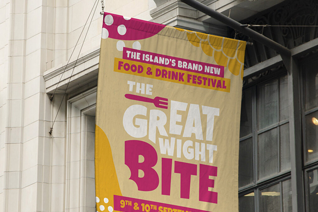 Festival branding for The Great Wight Bite