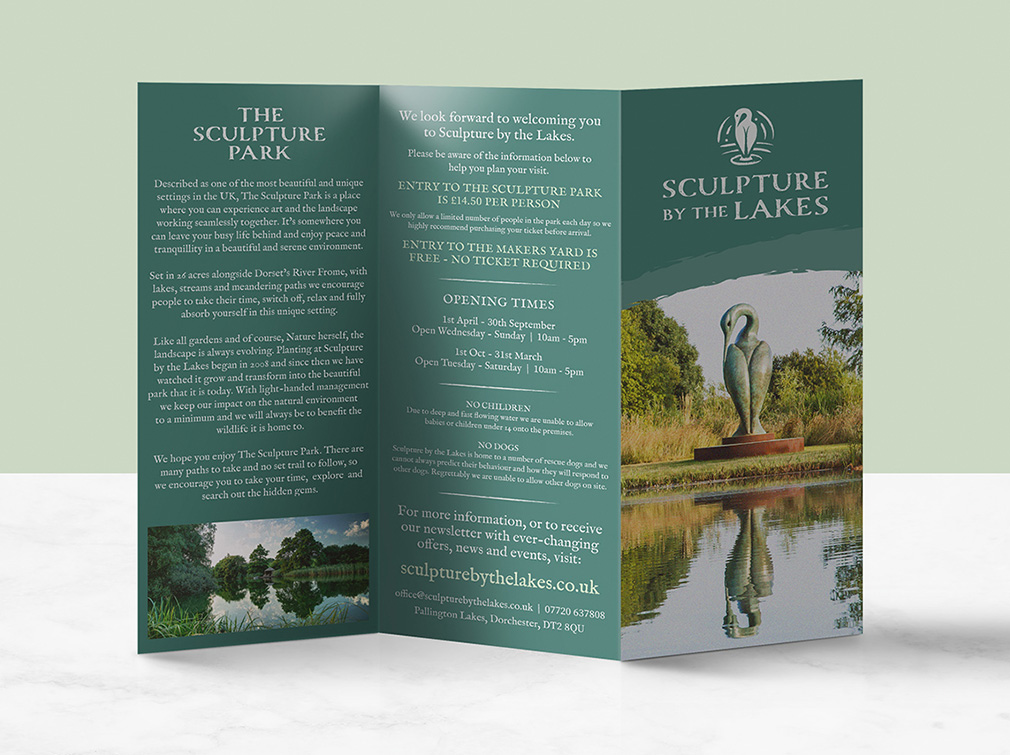 Full re-brand for Sculpture by the Lakes